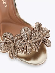 KG Kurt Geiger Gold Saskia Sandals - Image 5 of 5