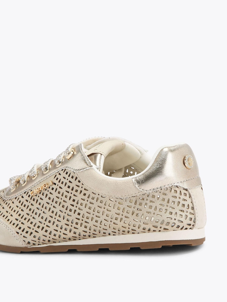 Carvela Gold Tivoli Laser Trainers - Image 4 of 4 Carvela Gold Tivoli Laser Trainers - Image 4 of 4