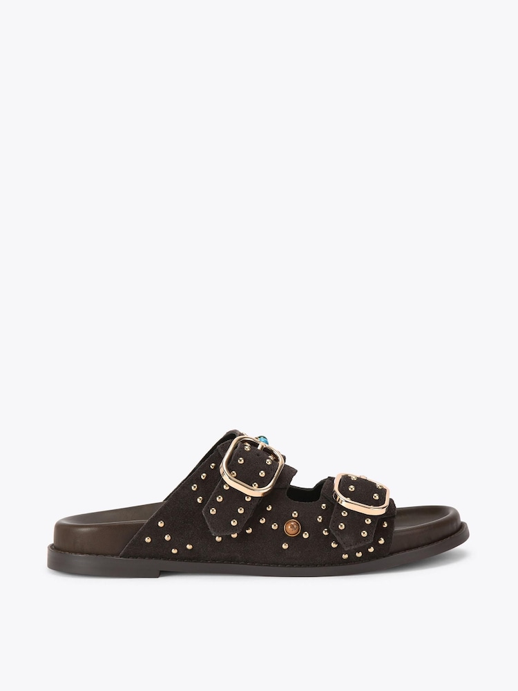 KG Kurt Geiger Brown Rosabella Sandals - Image 1 of 4