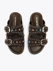 KG Kurt Geiger Brown Rosabella Sandals - Image 5 of 5