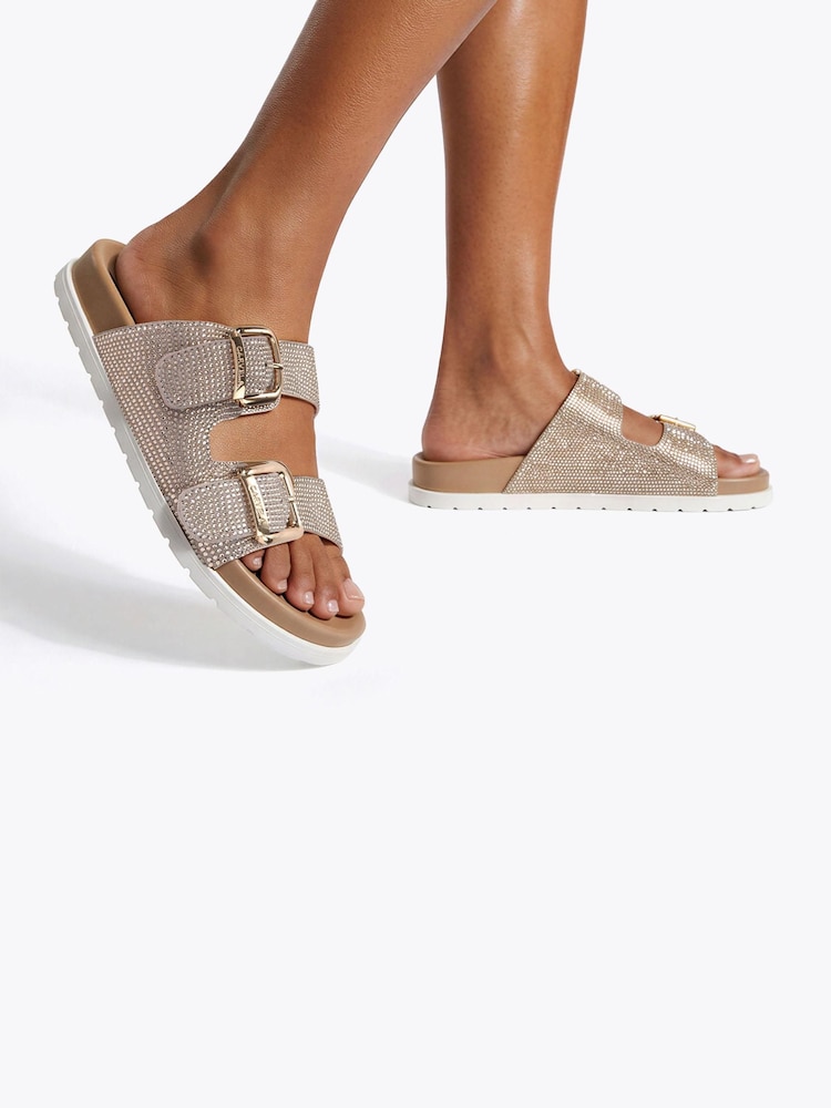 Carvela Silver Selena Sandals - Image 1 of 1 Carvela Silver Selena Sandals - Image 1 of 1
