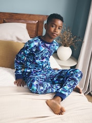 Multi Gamer Single Jogger Pyjamas (3-16yrs) - Image 1 of 8