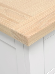 Cotswold Company Pure White Chester 3 Drawer Bedside Table - Image 4 of 5