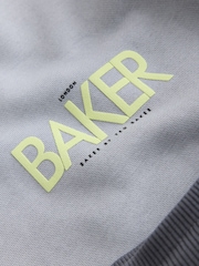 Baker by Ted Baker Grey Tonal Oversized Graphic Sweatshirt and Joggers Set - Image 11 of 16