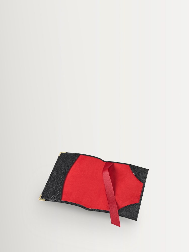 Aspinal of London Black Plain Passport Cover Wallet - Image 3 of 3