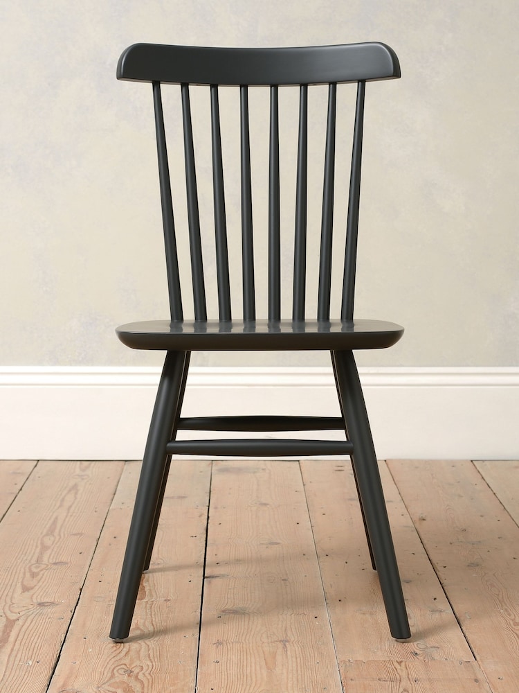 Cotswold Company Charcoal Spindleback Chair - Image 2 of 6