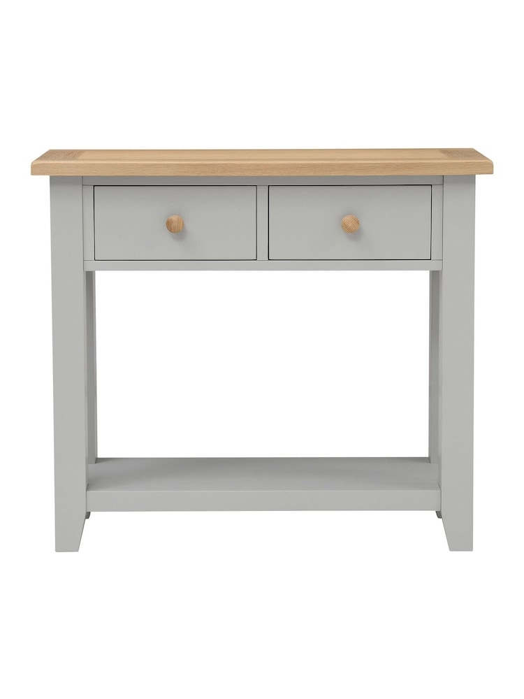 Cotswold Company Dove Grey Chester Console Table - Image 1 of 1