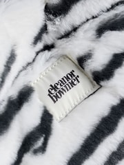 Eleanor Bowmer Zebra Fur Tote Bag - Image 3 of 5