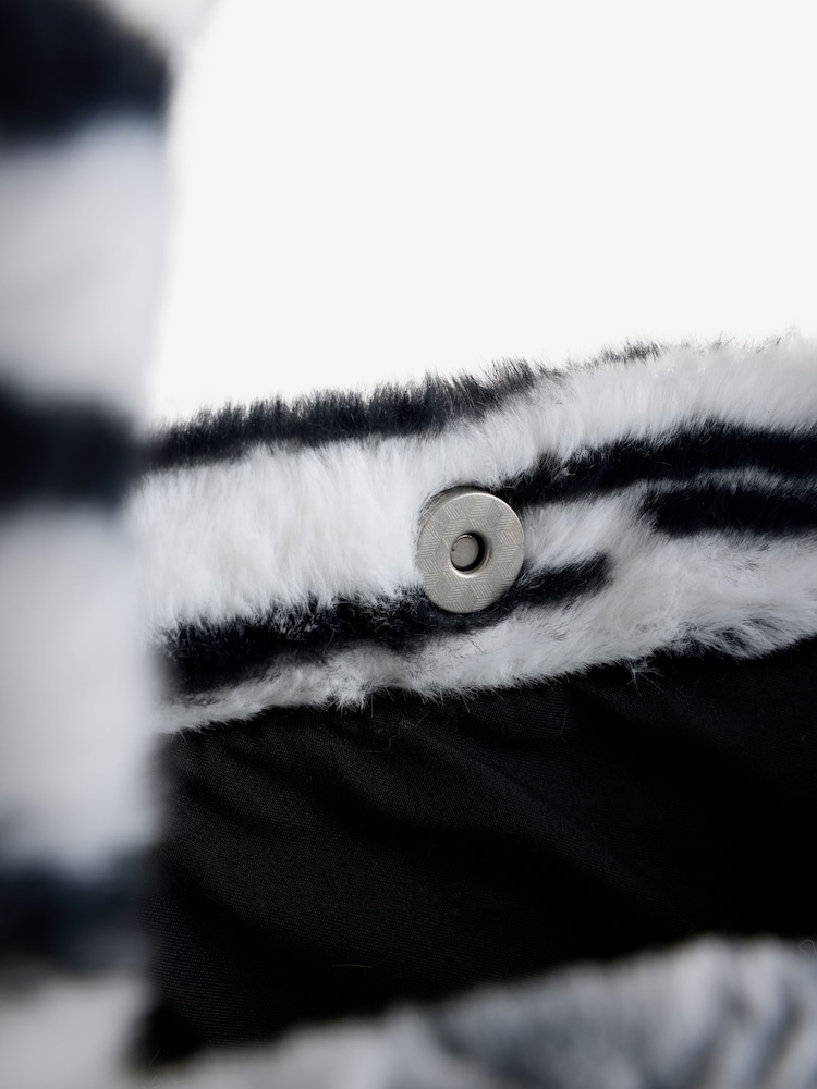 Eleanor Bowmer Zebra Fur Tote Bag - Image 5 of 5