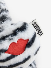 Eleanor Bowmer Zebra Fur Earmuffs - Image 5 of 5