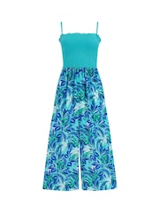 Aqua/Blue - Pour Moi Anna 無肩帶緊身胸衣露腿沙灘連身褲 - 圖片 3/4