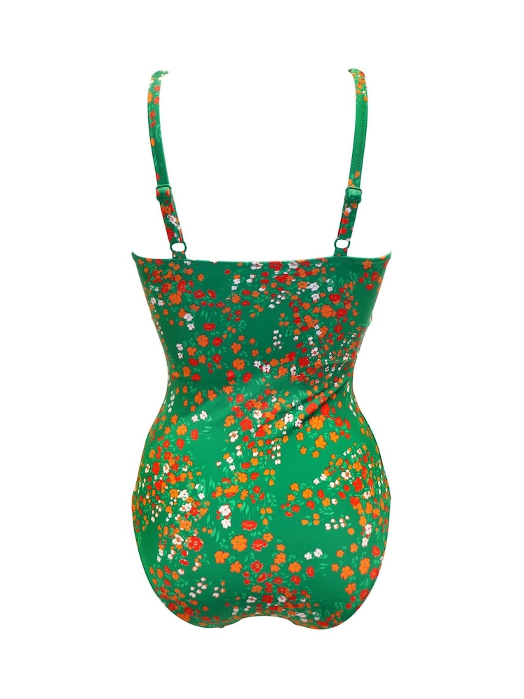 Pour Moi Sicily Frill Tummy Control Swimsuit - 圖片 4/4