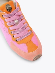 Kurt Geiger London Pink Islington Trainers - Image 4 of 4