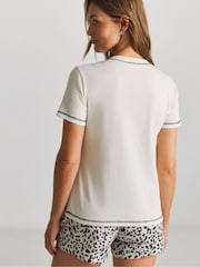 Simply Be Black Ribbed Shorts Set 2 Pack - Image 2 of 5