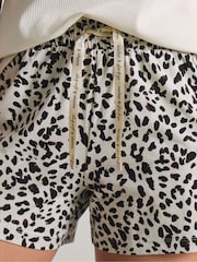 Simply Be Black Ribbed Shorts Set 2 Pack - Image 4 of 5