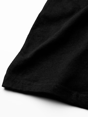 Vanilla Underground Black Stranger Things Retro Logo Short Sleeved T-Shirt - Image 4 of 6