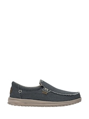HEYDUDE Blue Mikka Braided Slip On Shoes - Image 1 of 6