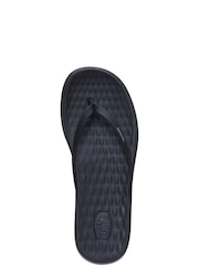 HEYDUDE Black Maui Breeze Flip Flop Sandals - Image 3 of 5