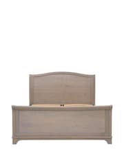 Cotswold Company Smoked Oak Winchcombe Sleigh Bed - Image 2 of 6