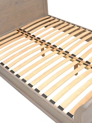 Cotswold Company Smoked Oak Winchcombe Sleigh Bed - Image 5 of 6