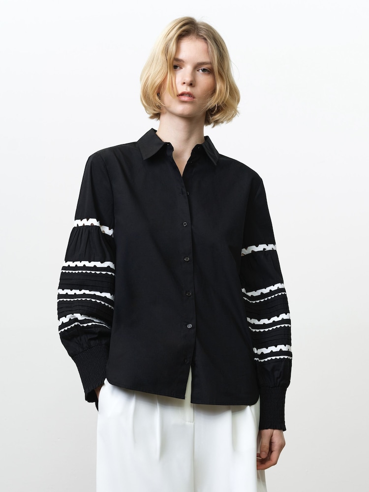 French Connection Ric Rac Shirt - Imagen 1 de 7