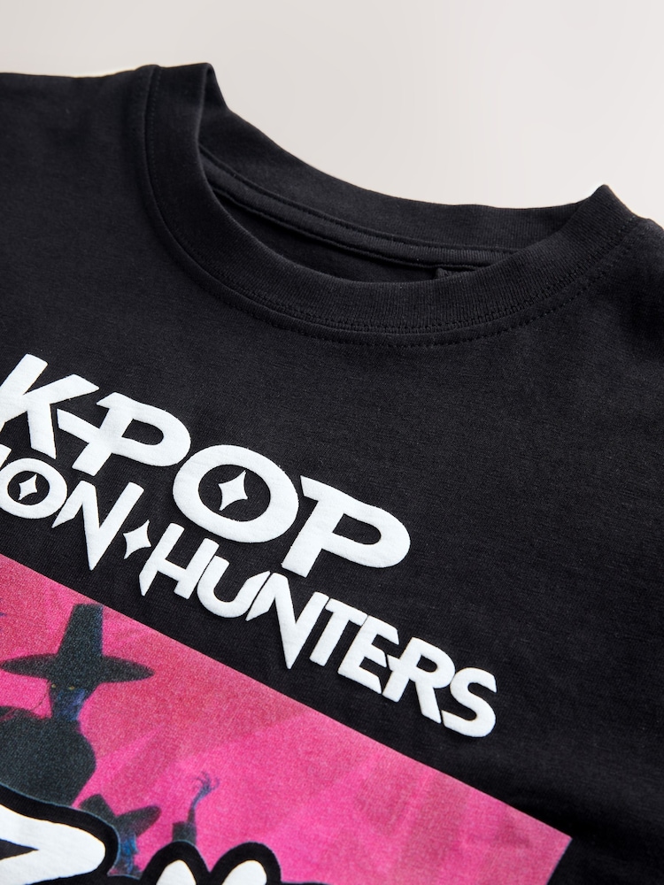 Black KPOP Demon Hunters T-Shirt (6-16yrs) - Image 4 of 4