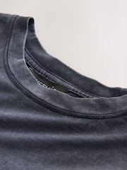Blue Festive Era Graphic Christmas Short Sleeve T-Shirt - Image 7 of 7