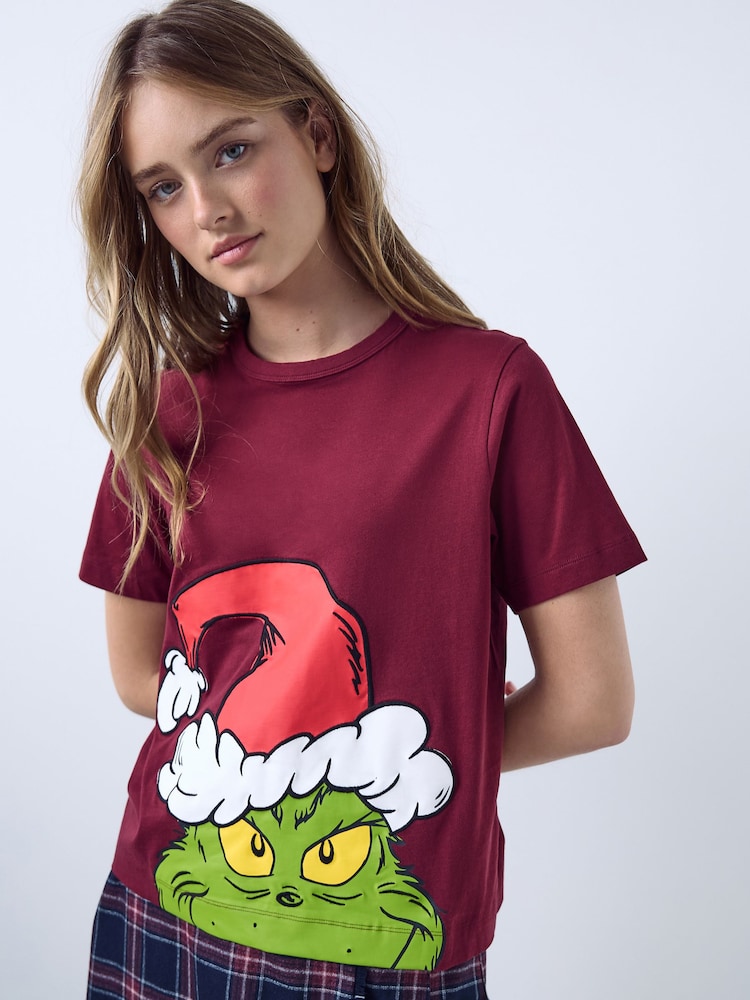 وردي توتي - Grinch Licence Graphic Christmas T-Shirt - صورة 2 من 4