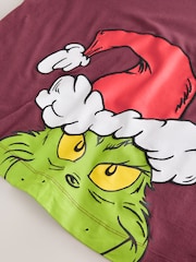 莓份色 - Grinch Licence Graphic Christmas T-Shirt - 圖片 7，共 7