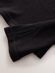 Black Thermal Crew Neck Long Sleeve Top - Image 10 of 11