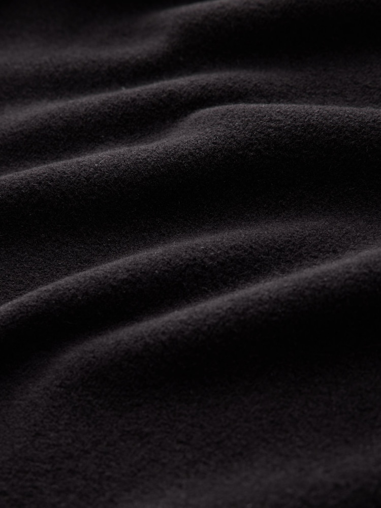 Black Thermal Crew Neck Long Sleeve Top - Image 11 of 11 Black Thermal Crew Neck Long Sleeve Top - Image 11 of 11