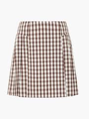 French Connection Brown Lexi Suiting Mini Skirt - Image 5 of 5