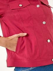 Roman Red Stretch Pocket Detail Jacket - Image 5 of 5