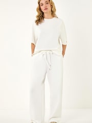 Roman Soft Wide Leg Trousers - Image 1 of 5