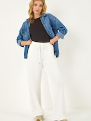 Roman Soft Wide Leg Trousers - Image 2 of 5