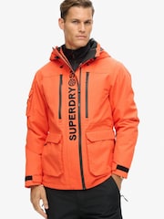 Superdry Orange Ski Ultimate Rescue Jacket - Image 3 of 6