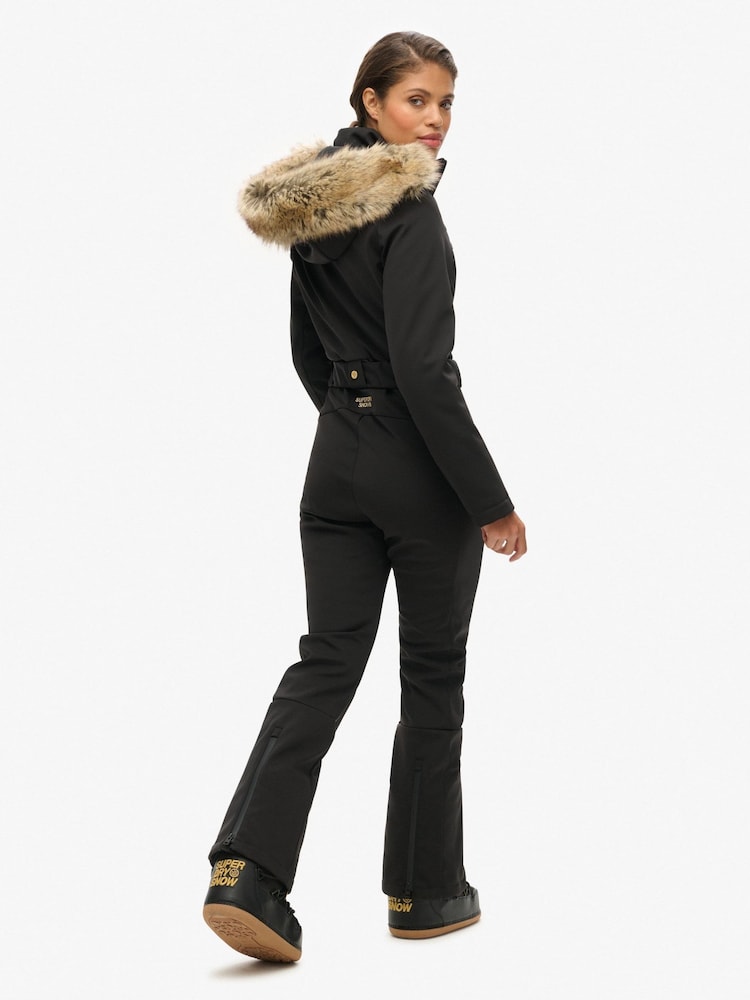 Superdry Black Ski Suit - Image 2 of 6
