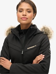 Superdry Black Ski Suit - Image 4 of 6