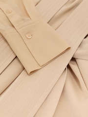 Robe courte à ceinture et col à nouer Reiss Iman - Image 6 de 6