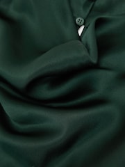 Reiss Teal Green Kory Silk Cowl-Neck Sleeveless Top - Image 7 of 7