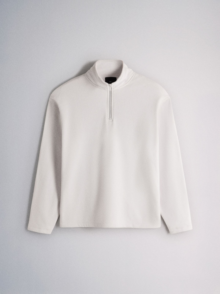 The Set 3 Pack Half Zip Micro Fleeces Navy/Grey - Image 2 of 6 The Set 3 Pack Half Zip Micro Fleeces Navy/Grey - Image 2 of 6