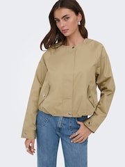 ONLY Bubble Hem Bomber Jacket - Imaginea 1 din 7