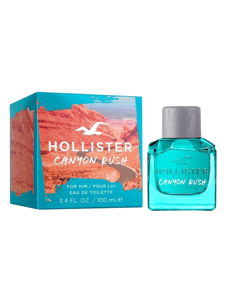 Hollister Canyon Rush for Him Eau De Toilette 100ml - Image 2 of 2 Hollister Canyon Rush for Him Eau De Toilette 100ml - Image 2 of 2