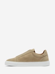 Oliver Sweeney Nude Perforated Lace Free Trainers - Image 2 of 5