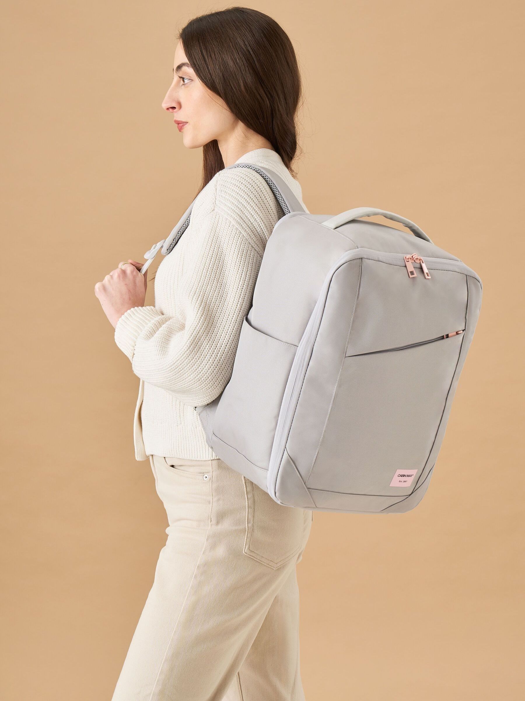 Cabin Max Women's Grey Manhattan Under Seat Backpack