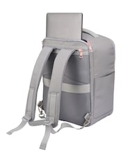 Cabin Max Grey Manhattan Under Seat Backpack - Image 8 of 8