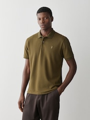 Blue/Purple/Brown - Polo Shirts din piqué cu mânecă scurtă, pachet 3 - Imaginea 2 din 9