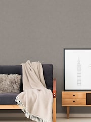 Galerie Wallcoverings Brown Horizon Plain Texture A4 Wallpaper Sample - Image 3 of 5