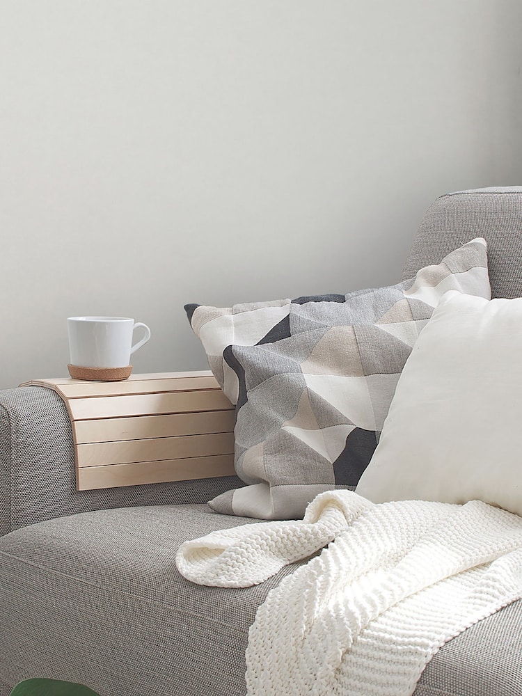 Galerie Wallcoverings White Horizon Plain Texture A4 Wallpaper Sample - Image 1 of 5