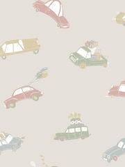 Galerie Wallcoverings Pink Resan A4 Wallpaper Sample - Image 2 of 2